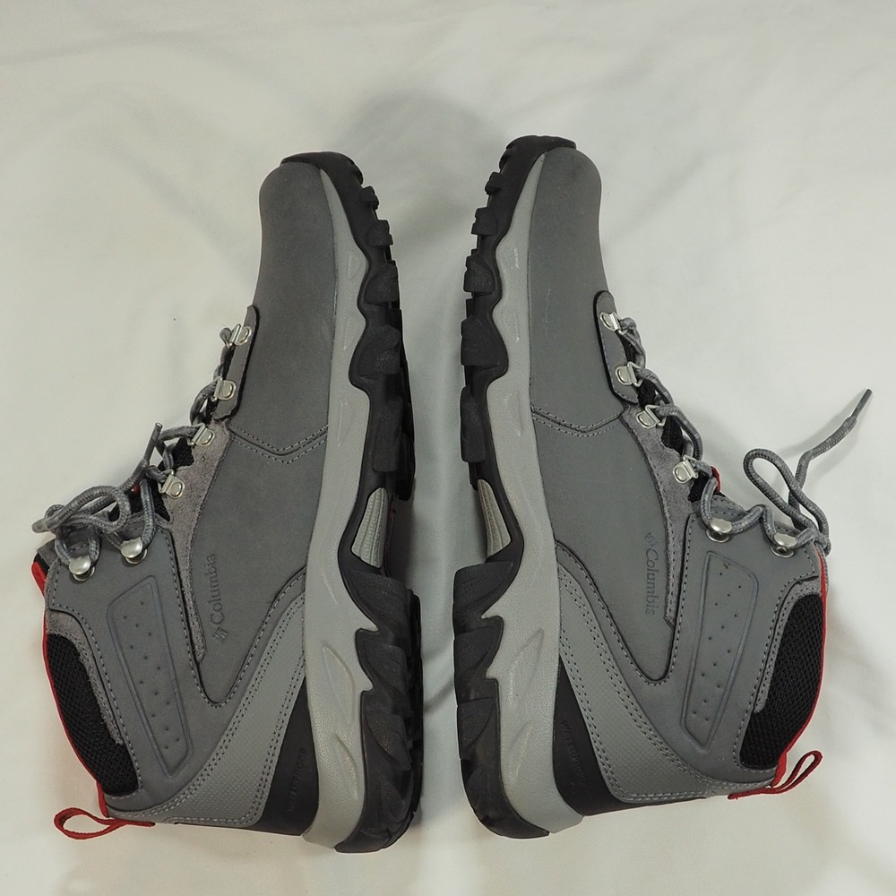 Columbia Boots Mens 13 Grey Newton Ridge Hiking Trail Trekking Omnigrip Lug Sole - Picture 5 of 10
